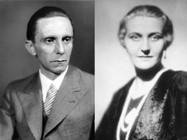 Joseph and Magda Goebbels